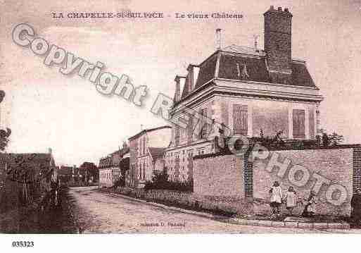 Ville de CHAPELLESAINTSULPICE(LA) Carte postale ancienne