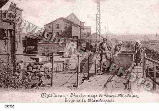 Ville de CHARLEROI Carte postale ancienne Ville de CHARLEROI Carte postale ancienne