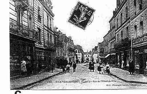 Ville de CHATEAUBRIANT Carte postale ancienne