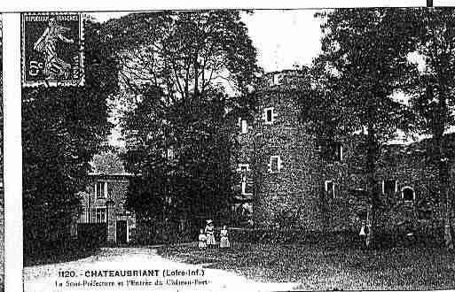 Ville de CHATEAUBRIANT Carte postale ancienne