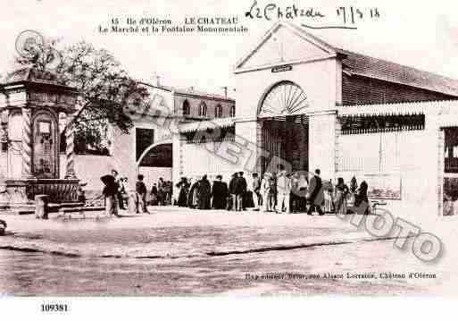 Ville de CHATEAUD\'OLERON(LE) Carte postale ancienne