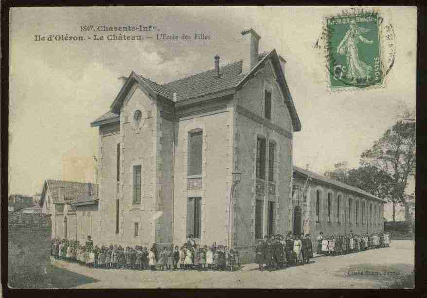 Ville de CHATEAUD\'OLERON(LE) Carte postale ancienne