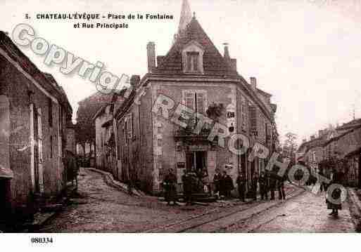 Ville de CHATEAUL\\\'EVEQUE Carte postale ancienne