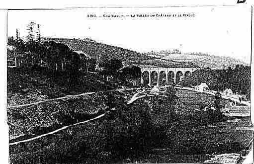 Ville de CHATEAULIN Carte postale ancienne