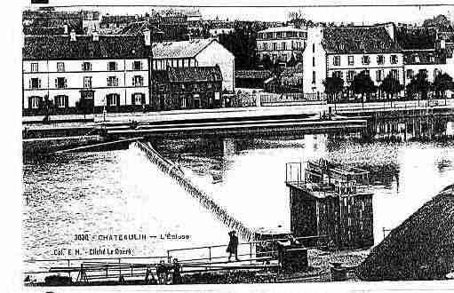 Ville de CHATEAULIN Carte postale ancienne