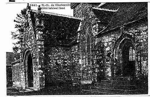 Ville de CHATEAULIN Carte postale ancienne