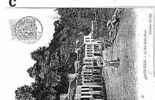 Ville de CHATEAULIN Carte postale ancienne