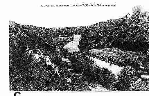 Ville de CHATEAUTHEBAUD Carte postale ancienne