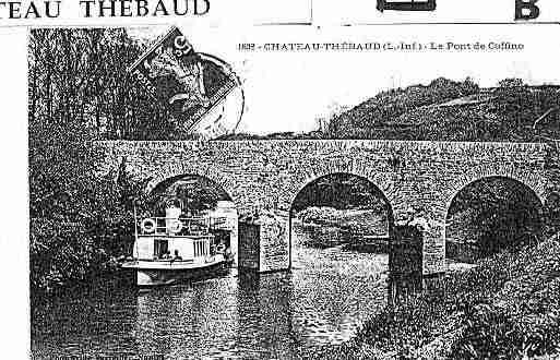 Ville de CHATEAUTHEBAUD Carte postale ancienne