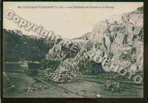 Ville de CHATEAUTHEBAUD Carte postale ancienne