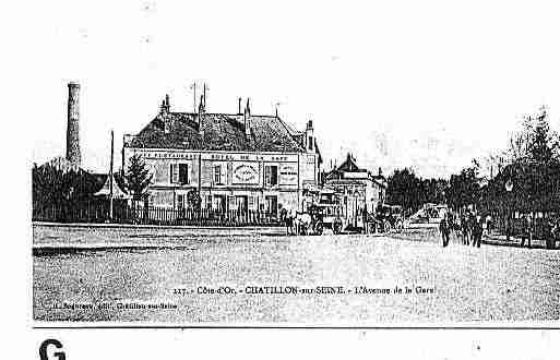 Ville de CHATILLONSURSEINE Carte postale ancienne