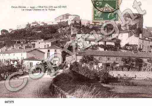 Ville de CHATILLONSURSEVRE Carte postale ancienne