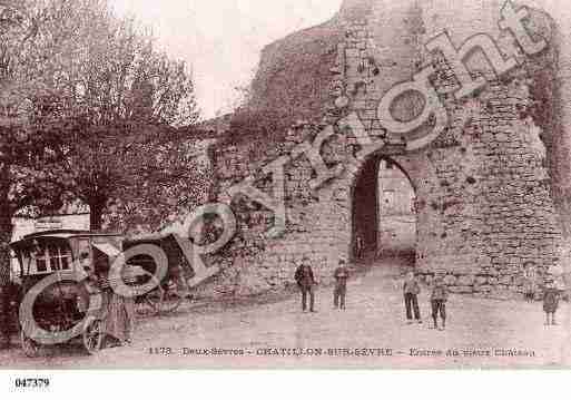 Ville de CHATILLONSURSEVRE Carte postale ancienne Ville de CHATILLONSURSEVRE Carte postale ancienne