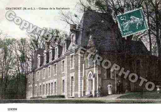 Ville de CHAUMONTD\'ANJOU Carte postale ancienne