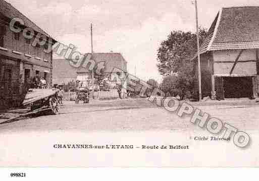 Ville de CHAVANNESSURL\'ETANG Carte postale ancienne