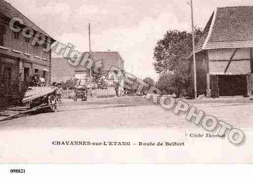 Ville de CHAVANNESSURL\\\'ETANG Carte postale ancienne