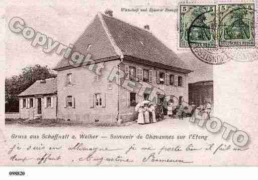 Ville de CHAVANNESSURL\\\'ETANG Carte postale ancienne