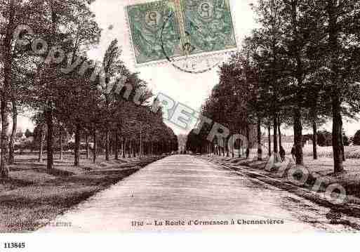 Ville de CHENNEVIERESSURMARNE Carte postale ancienne
