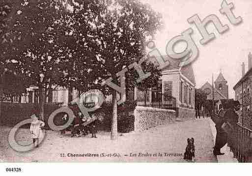 Ville de CHENNEVIERESSURMARNE Carte postale ancienne Ville de CHENNEVIERESSURMARNE Carte postale ancienne