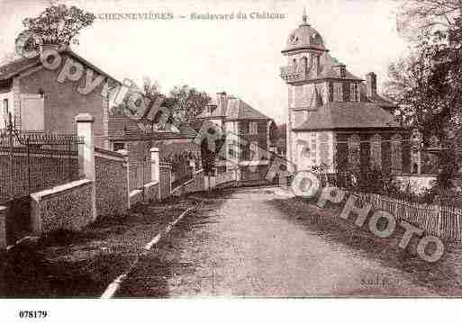 Ville de CHENNEVIERESSURMARNE Carte postale ancienne