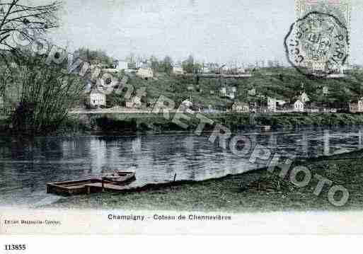 Ville de CHENNEVIERESSURMARNE Carte postale ancienne