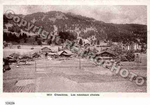 Ville de CHESIERES Carte postale ancienne Ville de CHESIERES Carte postale ancienne