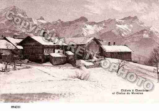 Ville de CHESIERES Carte postale ancienne Ville de CHESIERES Carte postale ancienne