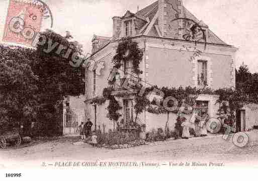 Ville de CHIREENMONTREUIL Carte postale ancienne