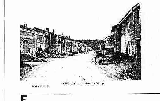 Ville de CHOLOYMENILLOT Carte postale ancienne Ville de CHOLOYMENILLOT Carte postale ancienne