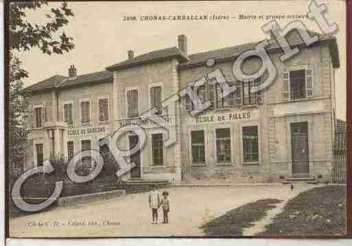 Ville de CHONASL\'AMBALLAN Carte postale ancienne