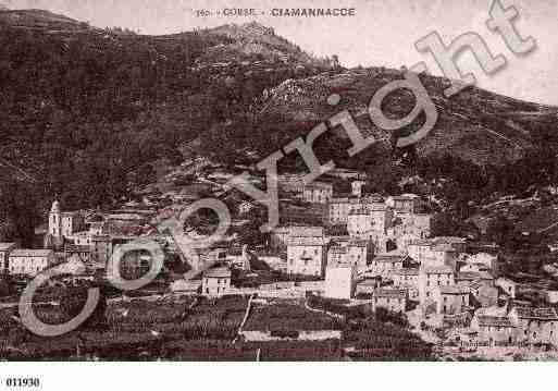 Ville de CIAMANNACCE Carte postale ancienne