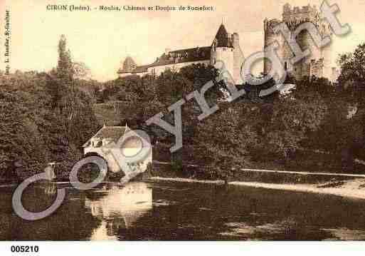 Ville de CIRON Carte postale ancienne