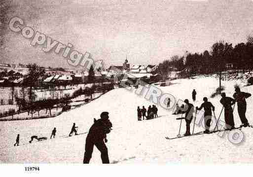 Ville de CLAIRVAUXLESLACS Carte postale ancienne