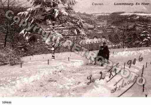 Ville de CLAUSEN Carte postale ancienne