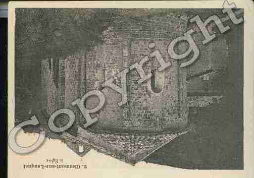 Ville de CLERMONTSURLAUQUET Carte postale ancienne  Ville de CLERMONTSURLAUQUET Carte postale ancienne