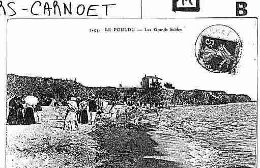 Ville de CLOHARSCARNOET Carte postale ancienne