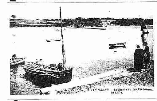 Ville de CLOHARSCARNOET Carte postale ancienne
