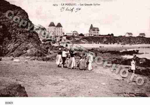 Ville de CLOHARSCARNOET Carte postale ancienne