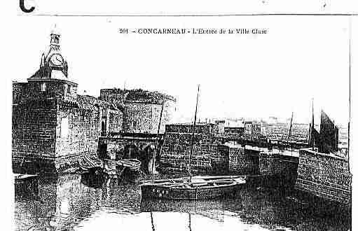 Ville de CONCARNEAU Carte postale ancienne