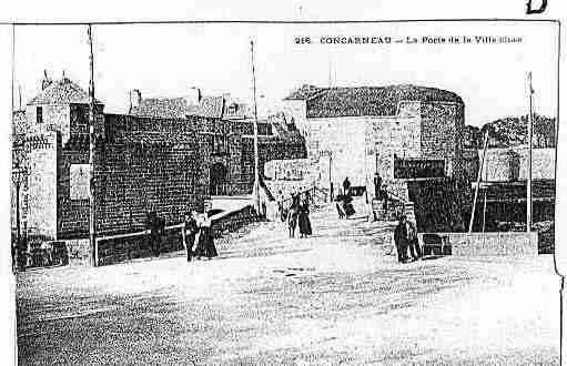 Ville de CONCARNEAU Carte postale ancienne