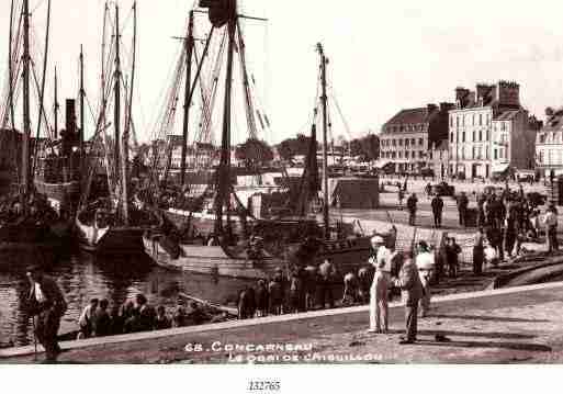 Ville de CONCARNEAU Carte postale ancienne