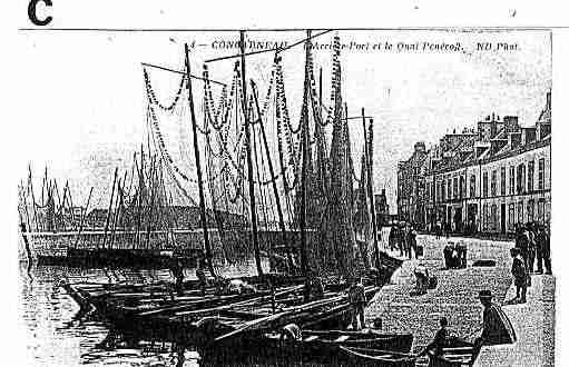 Ville de CONCARNEAU Carte postale ancienne