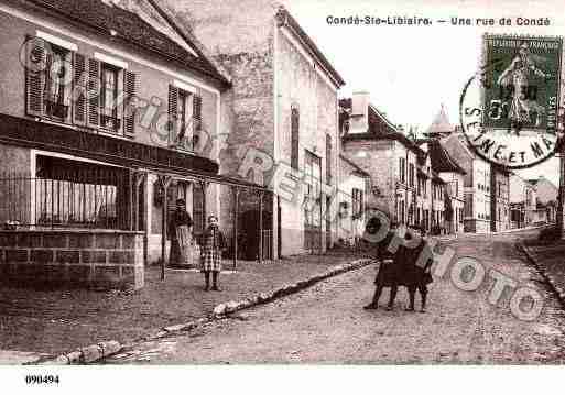 Ville de CONDESAINTELIBIAIRE Carte postale ancienne