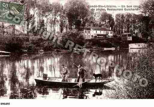 Ville de CONDESAINTELIBIAIRE Carte postale ancienne