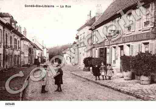 Ville de CONDESAINTELIBIAIRE Carte postale ancienne