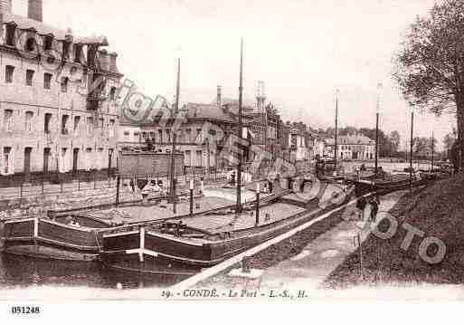 Ville de CONDESURL\'ESCAUT Carte postale ancienne