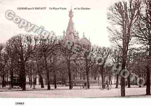 Ville de CONDESURL\'ESCAUT Carte postale ancienne