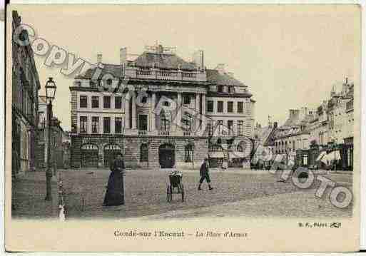 Ville de CONDESURL\'ESCAUT Carte postale ancienne