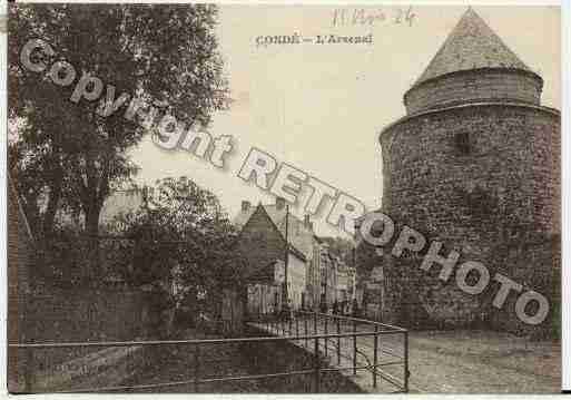 Ville de CONDESURL\'ESCAUT Carte postale ancienne