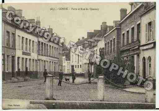 Ville de CONDESURL\'ESCAUT Carte postale ancienne